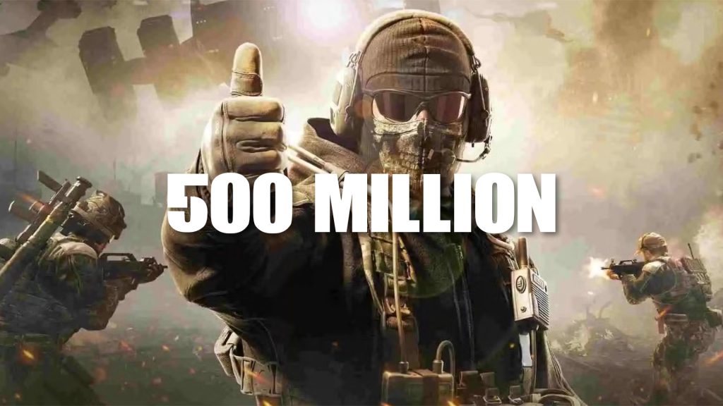 Call of duty 500 million