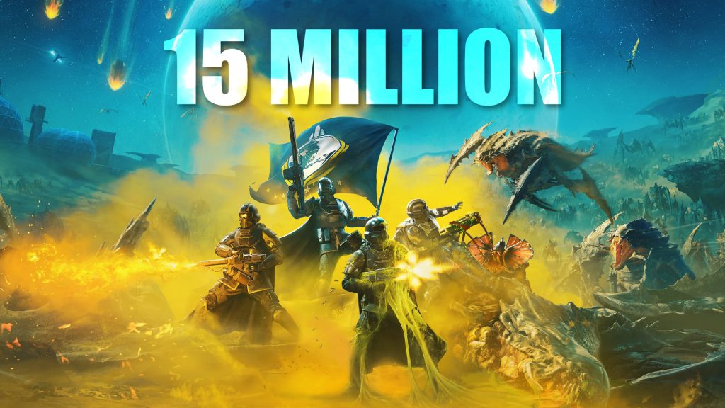 Helldivers II 15 million