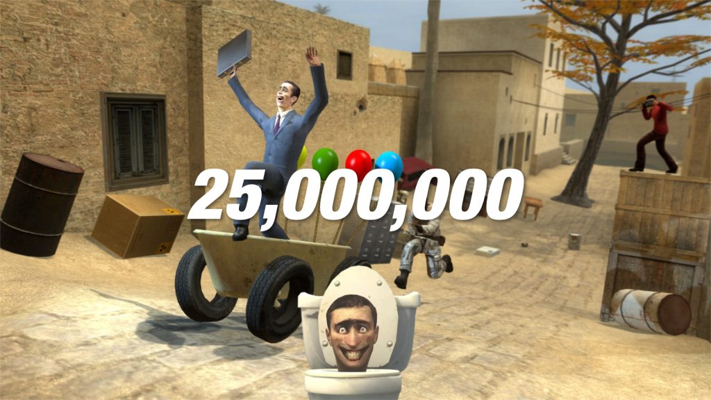 Garry’s Mod 25 million